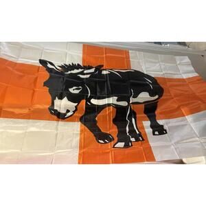 Peaceful Valley Donkey Rescue Georgia Flag 3' X 5' with Grommets Banner Tapestry